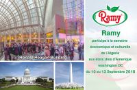 Ramy present at the economic and cultural week of Algeria in Washington.