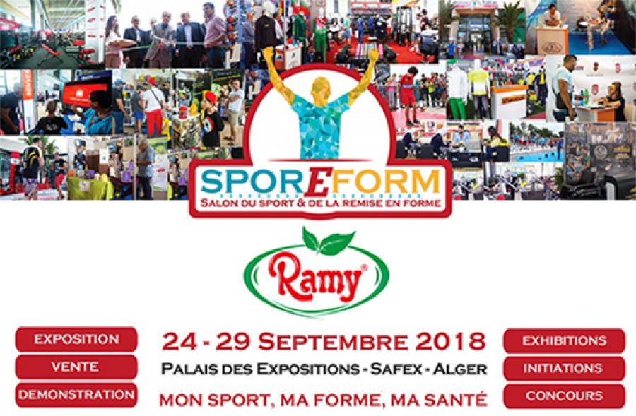 Ramy, sponsor of the sporEform 2018 show.