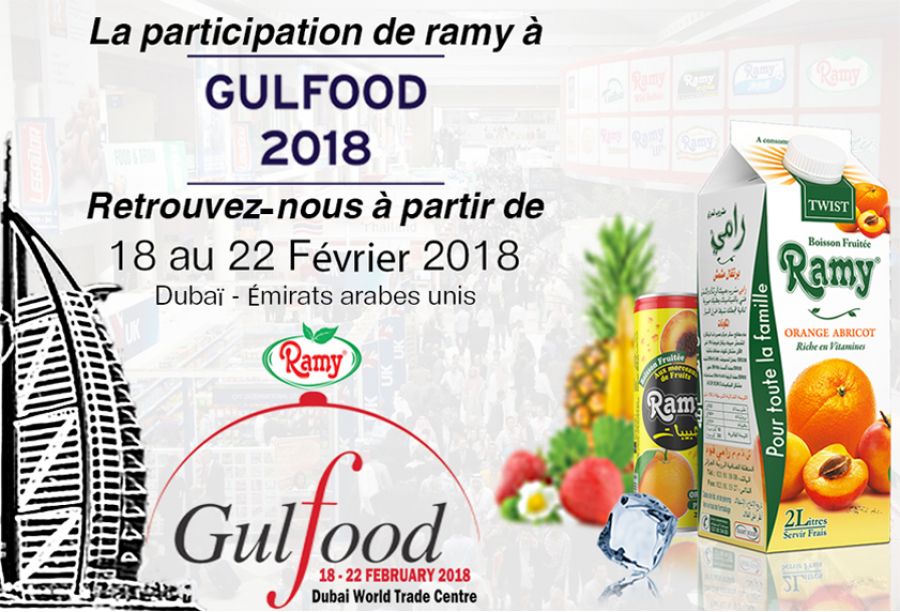 Ramy participates in the &quot;Gulfood 2018&quot; exhibition
